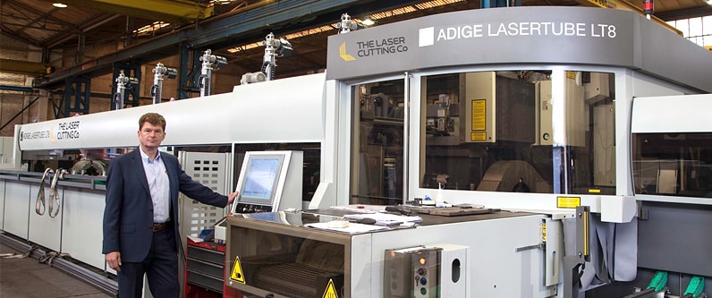 The Laser Cutting Co. Adds Capacity With Adige LT8 Lasertube - The Laser Cutting Company