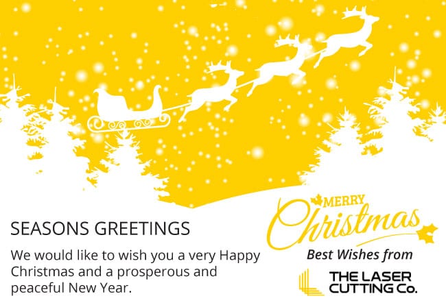 Season’s Greetings From The Laser Cutting Co - The Laser Cutting Company